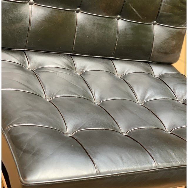 1980s Barcelona Chair by Ludwig Mies van der Rohe for Knoll International, 1980s For Sale - Image 5 of 14