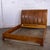 Late 20th Century Neoclassic Revival Arbus King Sleigh Bed W/Leather Upholstered Headboard 6000 Series by Henredon For Sale - Image 9 of 18