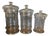 Antique French Candy Jars, 1800s, Set of 3 For Sale
