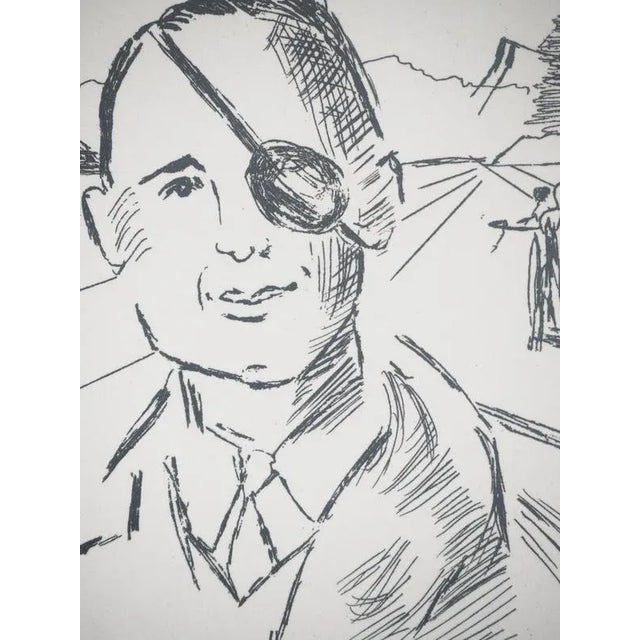 Salvador Dali, Moshe Dayan, Original Engraving For Sale - Image 4 of 6