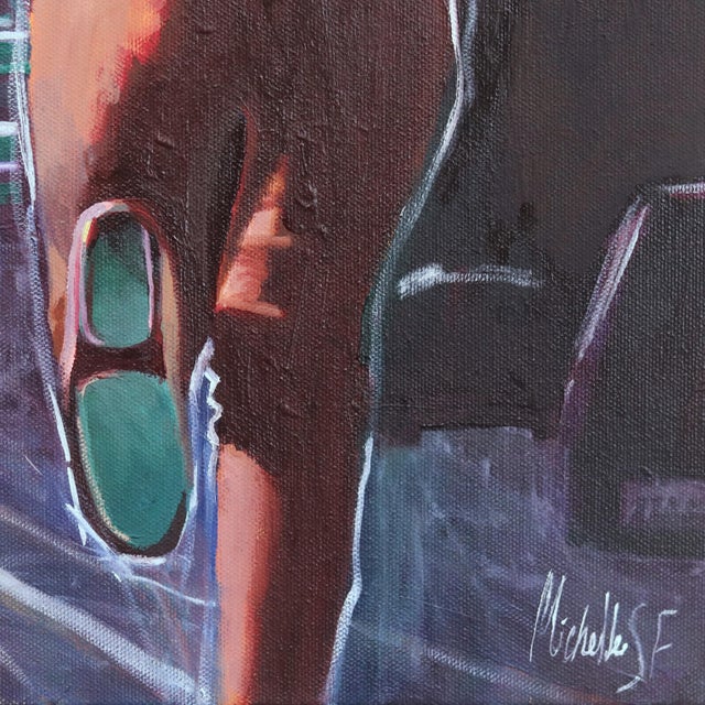 2020s Recovery - Oil Painting on Canvas Original Artwork by Michelle Fillmore For Sale - Image 5 of 9