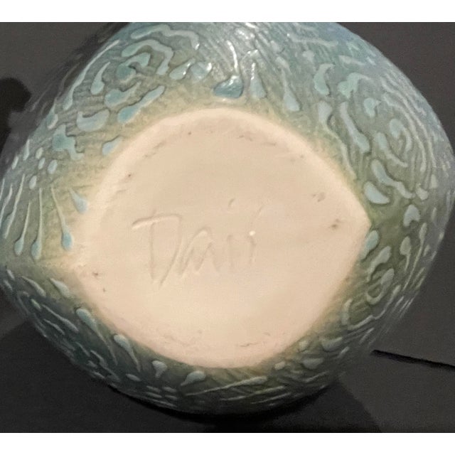 1990s Don Davis Pottery Vase For Sale - Image 6 of 6