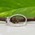 Alexandrite Halo Ring With Earth-Mined Diamonds Accents: Solid 14k Gold, 6x5mm, Size 6.75 For Sale - Image 12 of 12