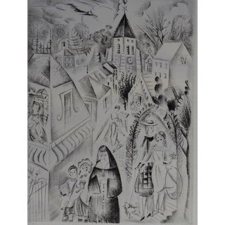 Mily Possoz, Fontenay, Etching For Sale