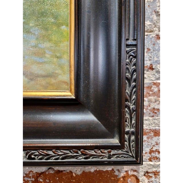 Teal David Chapple - Impressive Yosemite Landscape -California Impressionist Oil Painting For Sale - Image 8 of 12