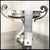 1940s Candle Holder English Silver Plated Rare Lions Handles For Sale - Image 9 of 12
