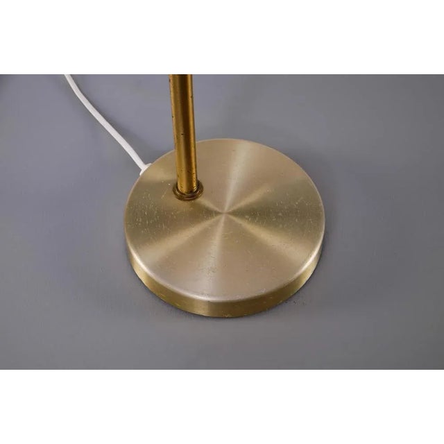 Brass Table Lamp attributed to Luxus, Sweden, 1960s For Sale - Image 6 of 11