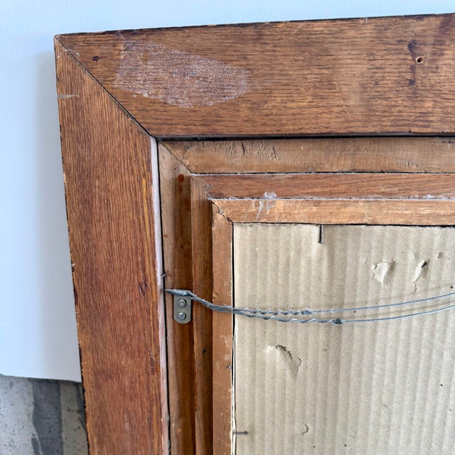 Late 19th Century Genuine 19th C. Antique French Country Mirror - Hand-Carved Cream Open Scrollwork Wall Mirror For Sale - Image 5 of 5