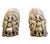 Enhance your space with this striking pair of vintage Gothic Revival wall-hanging architectural fragments. Expertly...
