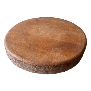 Teak Drum Low Table Crafted in Indonesia For Sale