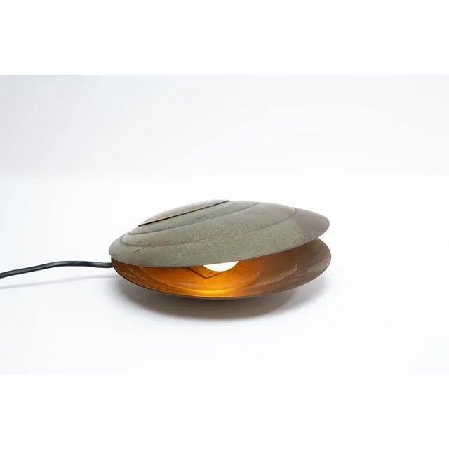 Angelo Brotto Clam Shell Lamp by Angelo Brotto, 1970s For Sale - Image 4 of 4