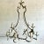 Vintage Niermann Weeks 12 Arm Silver Leaf Crevecoeur Chandelier For Sale - Image 11 of 13