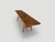 Mid-Century Modern Andrianna Shamaris Mid-Century Couture Bench For Sale - Image 3 of 18