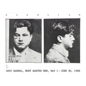 Andy Warhol Most Wanted Men, No. 2 John Victor G., 1988