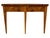 Wood Biedermeier Demi Lune Fold-Out Table in Walnut For Sale - Image 7 of 9