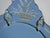 Vintage Venetian Oval Mirror with Pediment, 1950s For Sale - Image 4 of 18