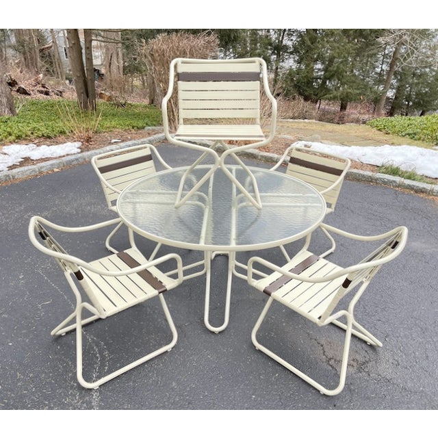 Vintage Brown Jordan Patio Set, Kailua Collection Six Pieces Chairish