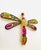 Bochic “Orient” Vintage Sapphire, Opal & Ruby Brooch Set In 18K Gold & Silver For Sale In New York - Image 6 of 11