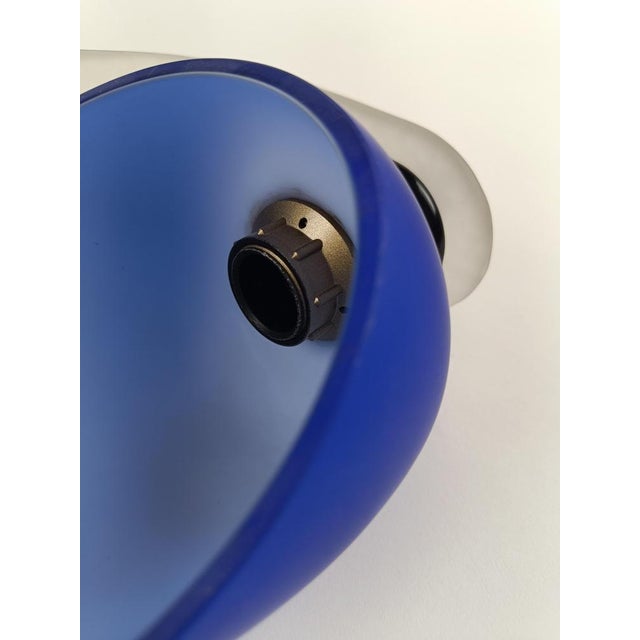 Postmodern Nightstand Table Lamps in Murano Glass attributed to De Majo, 1980s, Set of 2 For Sale - Image 18 of 18