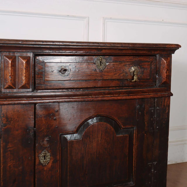 Wood English Oak Dresser Base For Sale - Image 7 of 13