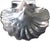 Coastal Polished Aluminum Decorative Clamshell Bowl Catchall For Sale - Image 12 of 13