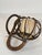 Wood Wall Sconce in Bent Rattan and Canvas by Louis Sognot, 1950 For Sale - Image 7 of 11