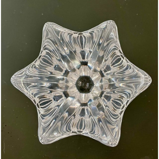 Late 20th Century Orrefors Sweden Tulip Lead Crystal Vase For Sale - Image 11 of 12