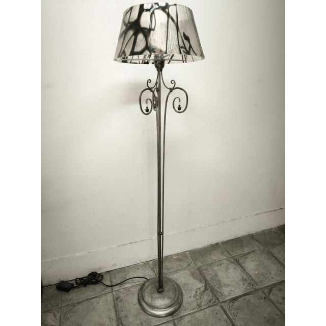 Floor Lamp with Murano Glass, 1980s For Sale - Image 15 of 15