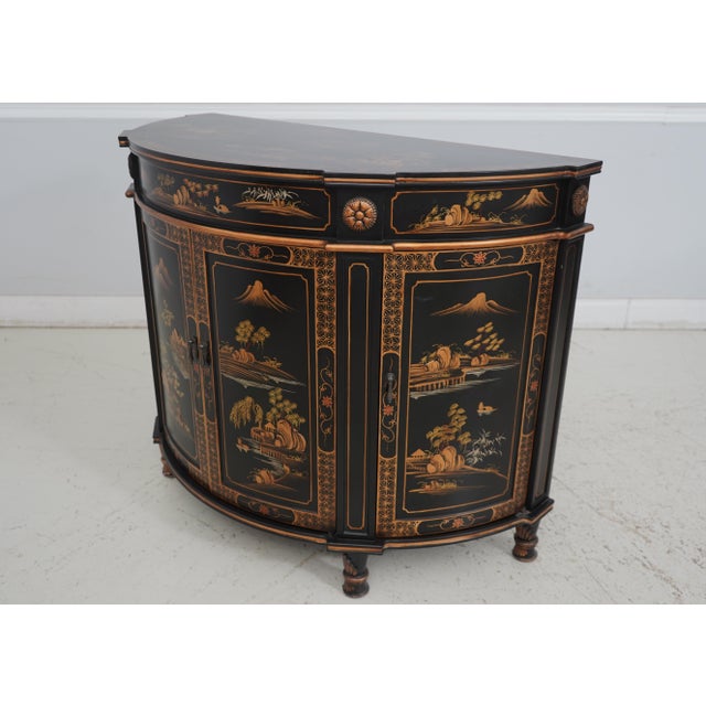 Age: Approx: 20 Years Old Details: Stunning Chinoiserie Decorated Finish Condition: Excellent Original Finish & Condition...