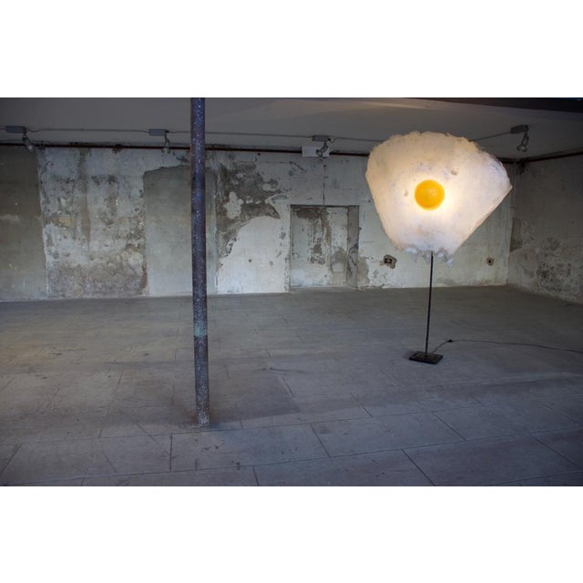 Egg Floor Lamp by Michel Froment For Sale - Image 6 of 18