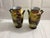 Antique Pair of 2 Hand Painted Noritake Matching Vases For Sale In West Palm - Image 6 of 12