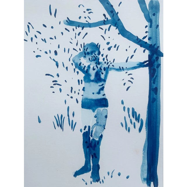 Hanna Ilczyszyn, Hot, Watercolour, 2022 For Sale - Image 6 of 6