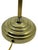 Vintage Small Table Top Brass Swing Arm Lamp For Sale - Image 4 of 11