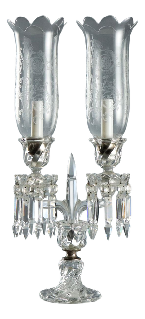 Bohemian Crystal Table Lamp