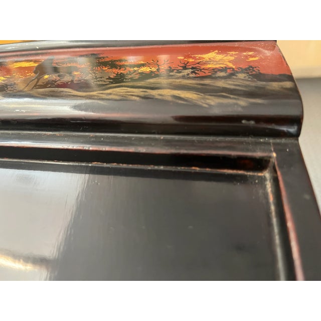 Vintage Lacquer Tray From Vietnam Chairish