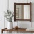 Dimensions: 43" W x 5" D x 44" H This piece utilizes old re-claimed wood and is handcrafted by artisans using basic hand...