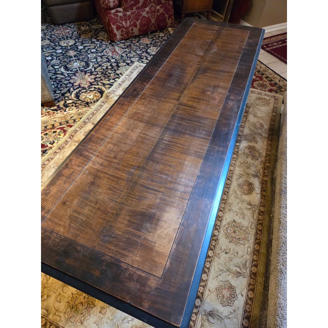 Spanish Library Console Table For Sale - Image 4 of 15