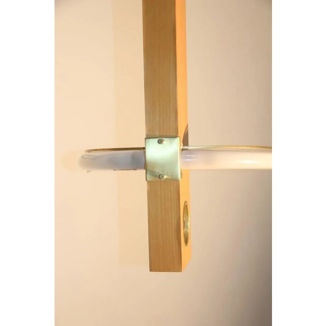 Contemporary Italian Minimalist Neon Lamp, 1980 For Sale - Image 3 of 17