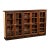 Early 20th Century Mission-Style Display Case With Glass Doors For Sale