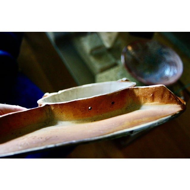 Small Stoneware Mirror by Bruno Hdry for La Borne, 1960s For Sale - Image 9 of 10