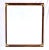 Chestnut 1950's Walnut Chinoiserie Campaign Style Mirror by Drexel For Sale - Image 8 of 8