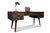 Hardwood and Reclaimed Timber Desk, 1990s For Sale - Image 9 of 13