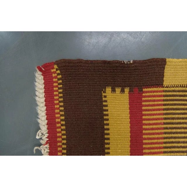 Geometric Rug attributed to Antonin Kybal, 1940s For Sale - Image 11 of 12