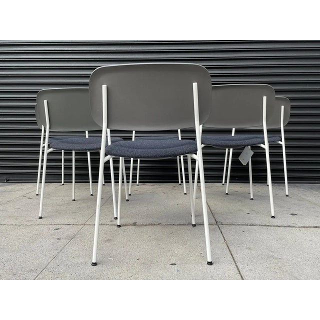 Early 21st Century Stackable Chairs by Iskos-Berlin for Hay Furniture - Set of 6 For Sale - Image 5 of 11