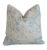 French Country Designer Rose Cummings French Country Romantic Toile Feather/Down Pillow 21” Square For Sale - Image 3 of 7