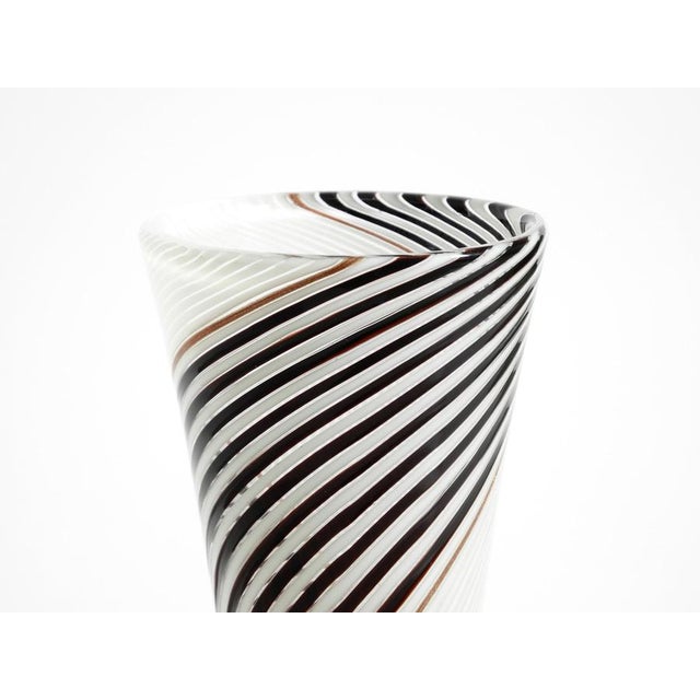 Mid-Century Italian Murano Glass Vase by Dino Martens for Aureliano Toso, 1950s For Sale - Image 9 of 18