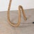 Large French Sculptural Rope Floor Lamp in the Style of Audoux-Minet For Sale - Image 10 of 14