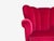 Wood Swedish Cabinetmaker, Lounge Chairs, Red Velvet, Lacquered Wood, Sweden, 1940s For Sale - Image 7 of 13