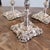 Set of Four Georgian Style English Silver Plate Candlesticks, 19th Century For Sale - Image 10 of 12