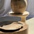 Large Beige Petrified Wood Storage Tray or Dish For Sale - Image 5 of 18